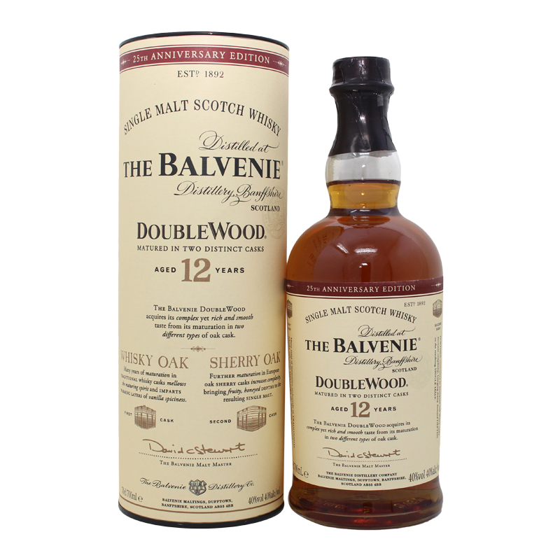 Balvenie Double Wood 12 Years 25Th Anniversary Edition 0,7L