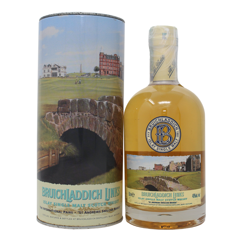 Bruichladdich Links St Andrews Swilcan Bridge Single Malt Scotch Whisky  0,5L
