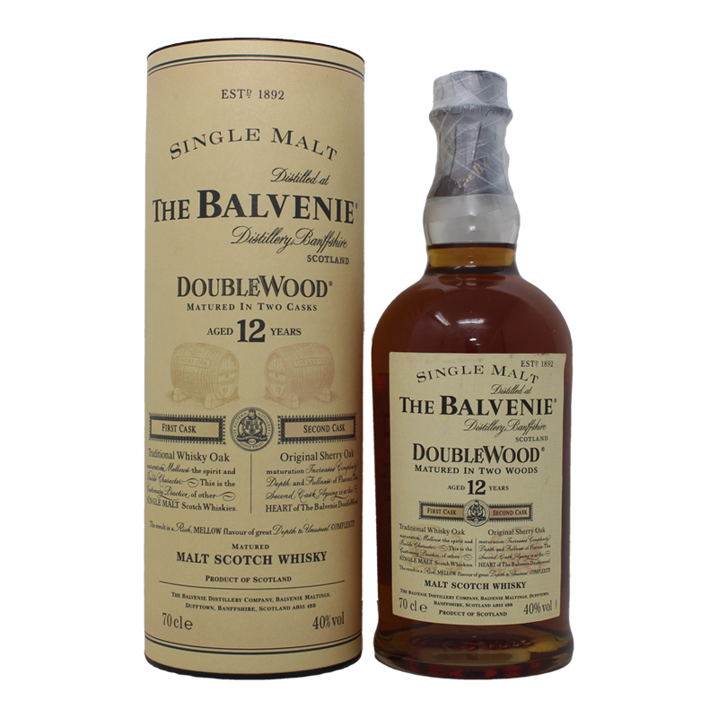 Balvenie 12 Years Double Wood Old Label 0,7L