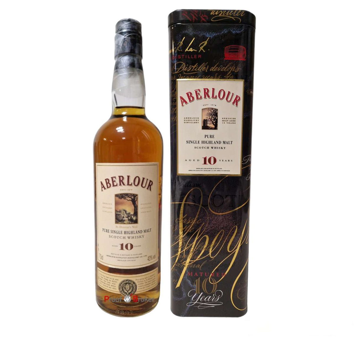 Aberlour 10 Years Old Limited Edition Tin 0,7 L