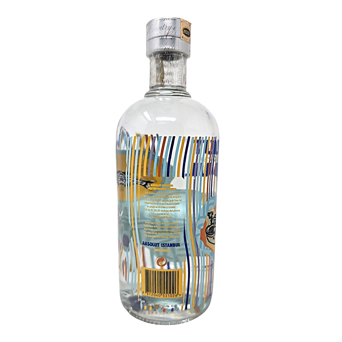 Absolut Vodka Istanbul 2012 Release 0.7 L