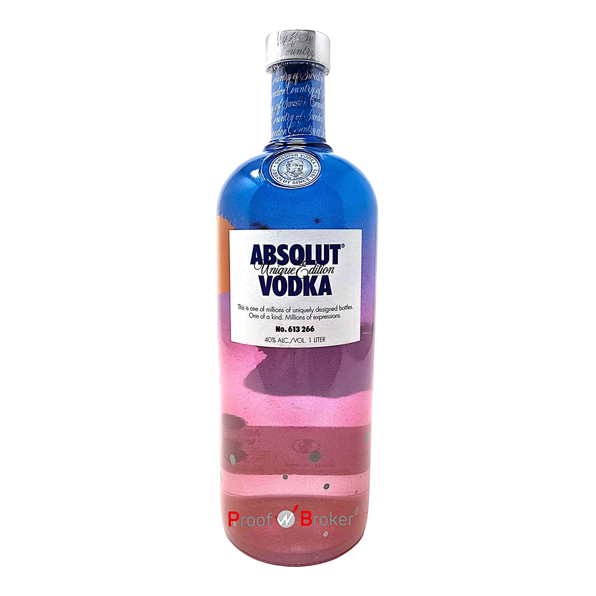 Absolut Vodka No.613266 Unique Limited Edition 1,0 L