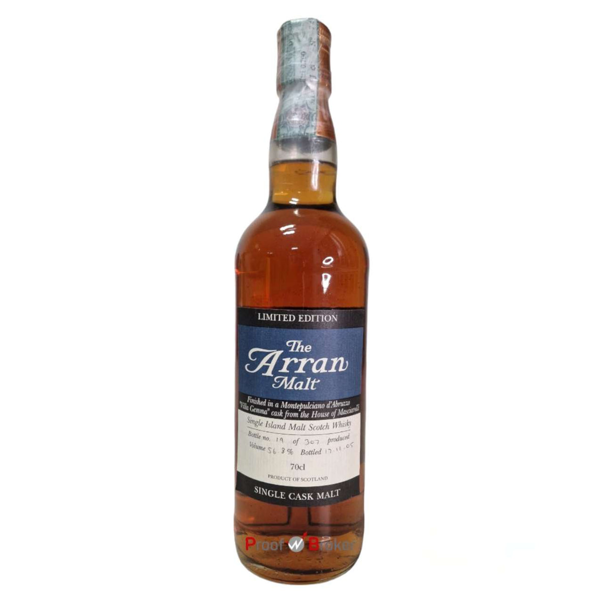 Arran Single Cask Montepulciano d&#39;Abruzzo Finish 0,7 L