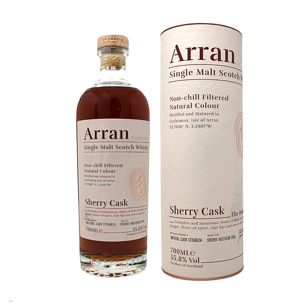 Arran Sherry Cask Natural Cask Strength 0,7 L