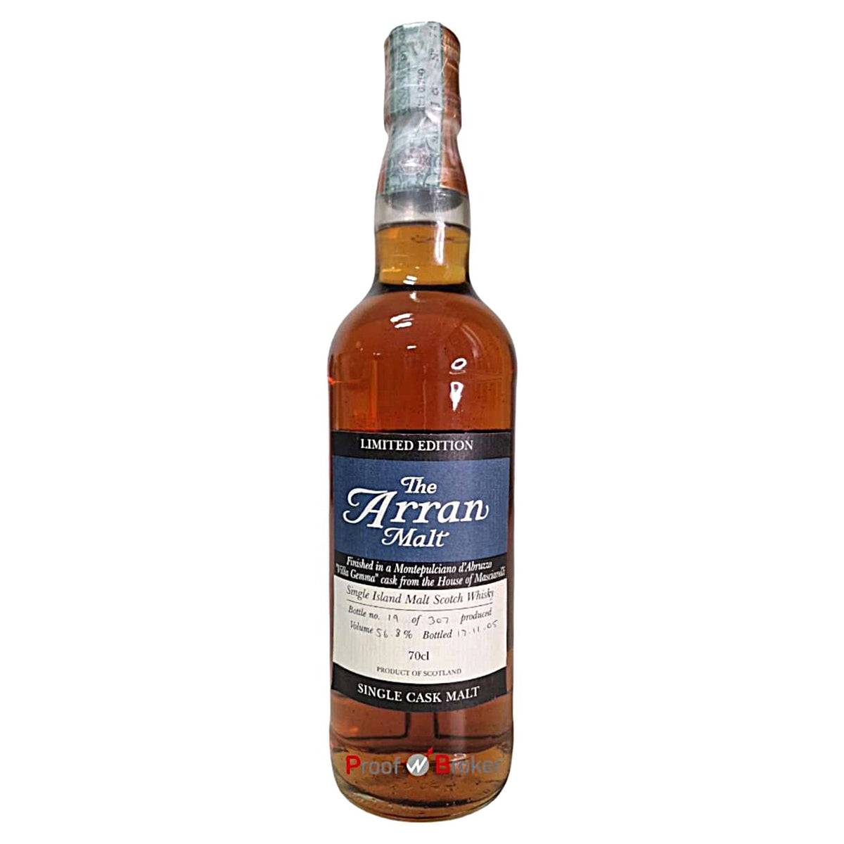Arran Single Cask Montepulciano d'Abruzzo Finish 0,7 L