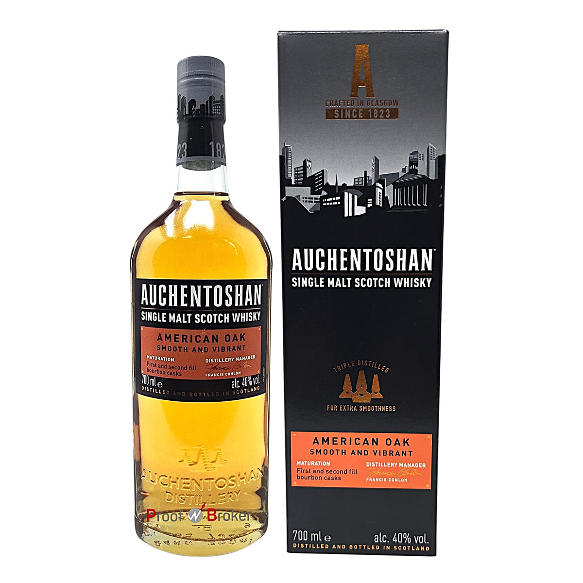 Auchentoshan American Oak Whisky 0,7 L