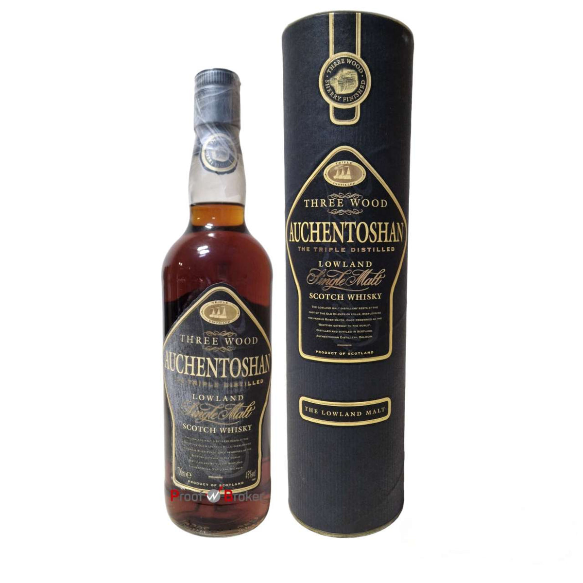 Auchentoshan Three Wood Old Bottling 0,7 L