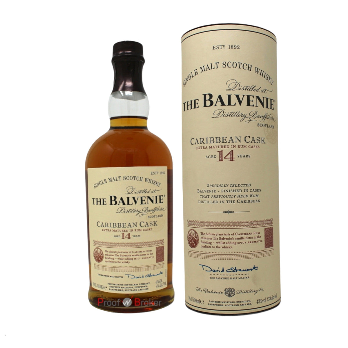 Balvenie 14 Years Carribean Cask 0,7 L