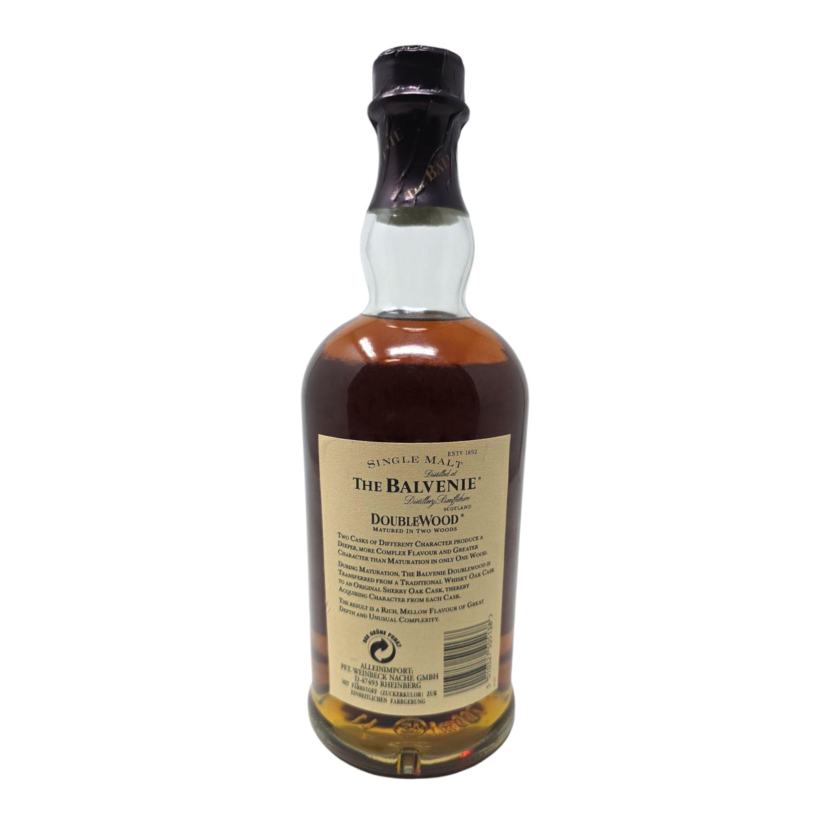 Balvenie 12 Years Double Wood Old Label 0,7 L