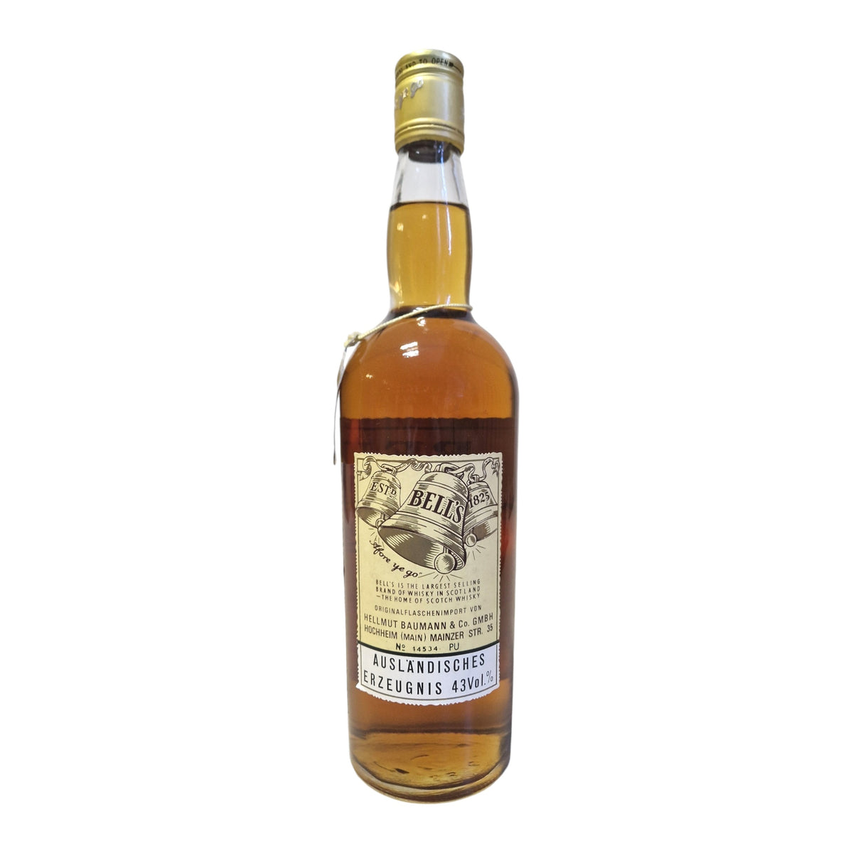 Bell's Old Scotch Whisky Extra Special Bottled 1960s 25 FL OZS 70 CLS