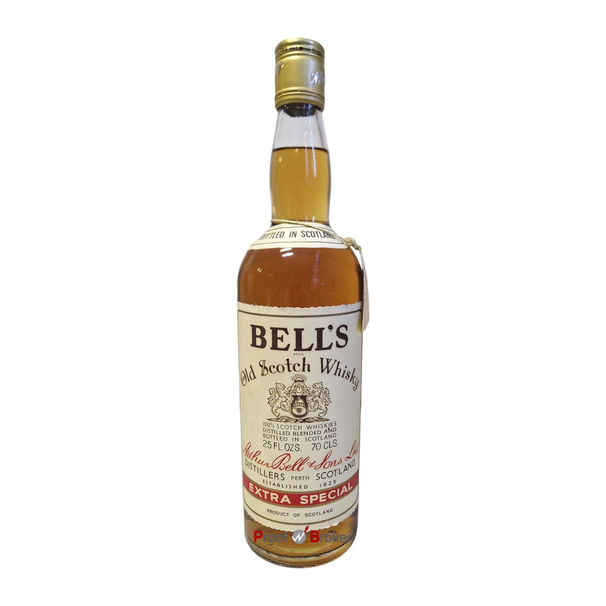 Bell's Old Scotch Whisky Extra Special Bottled 1960s 25 FL OZS 70 CLS