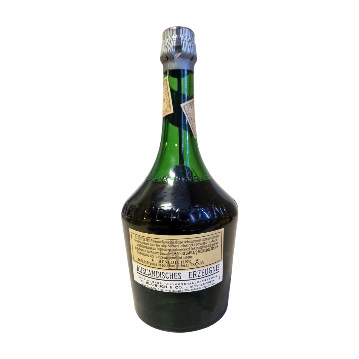 Benedictine D.O.M Le Directeur Bottled 1960s 0,7 L