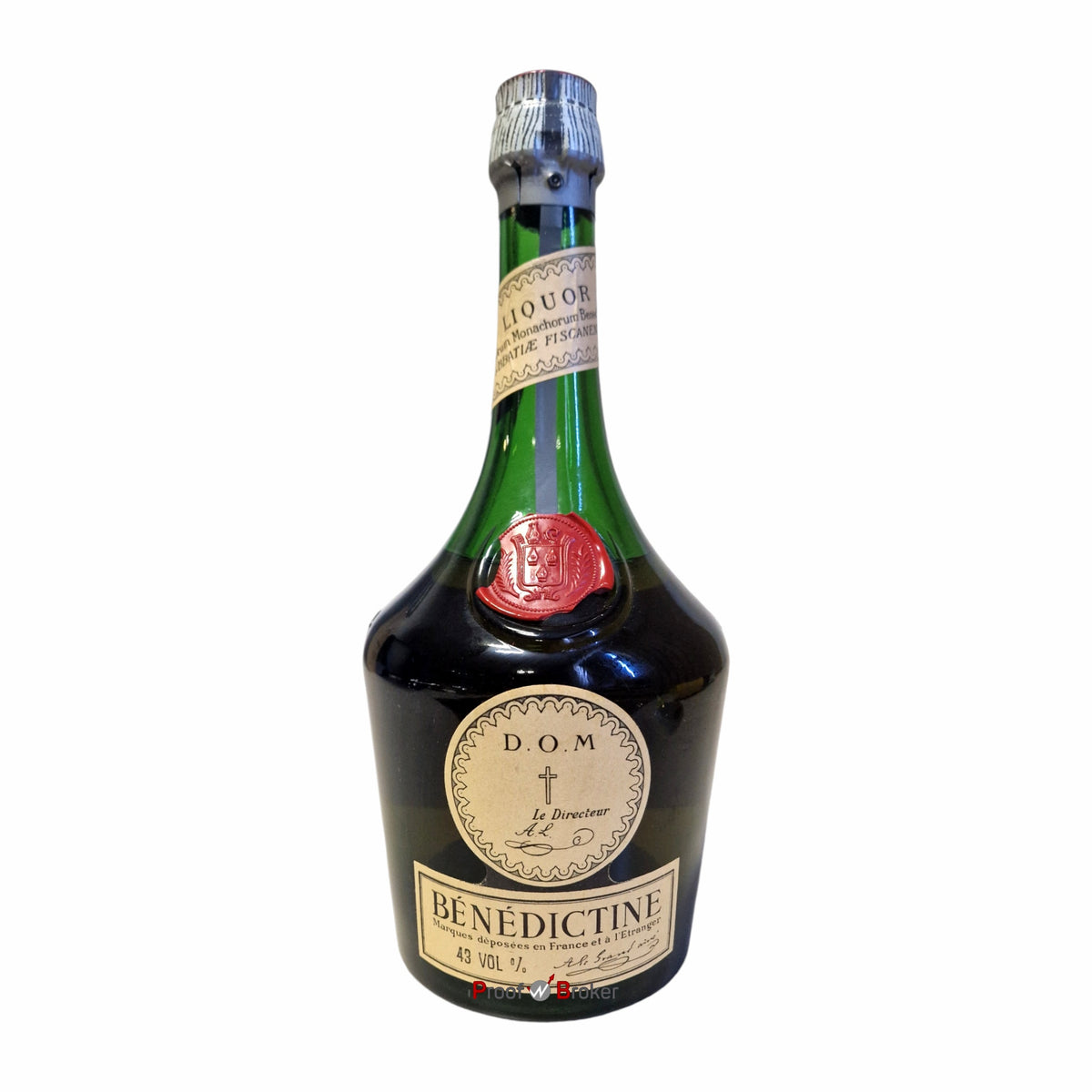 Benedictine D.O.M Le Directeur Bottled 1960s 0,7 L