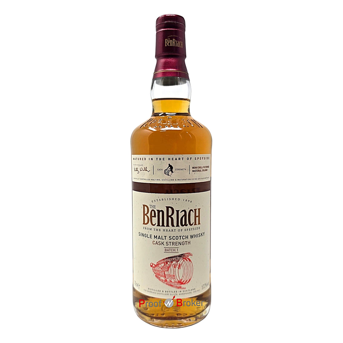 BenRiach Cask Strength 0,7 L