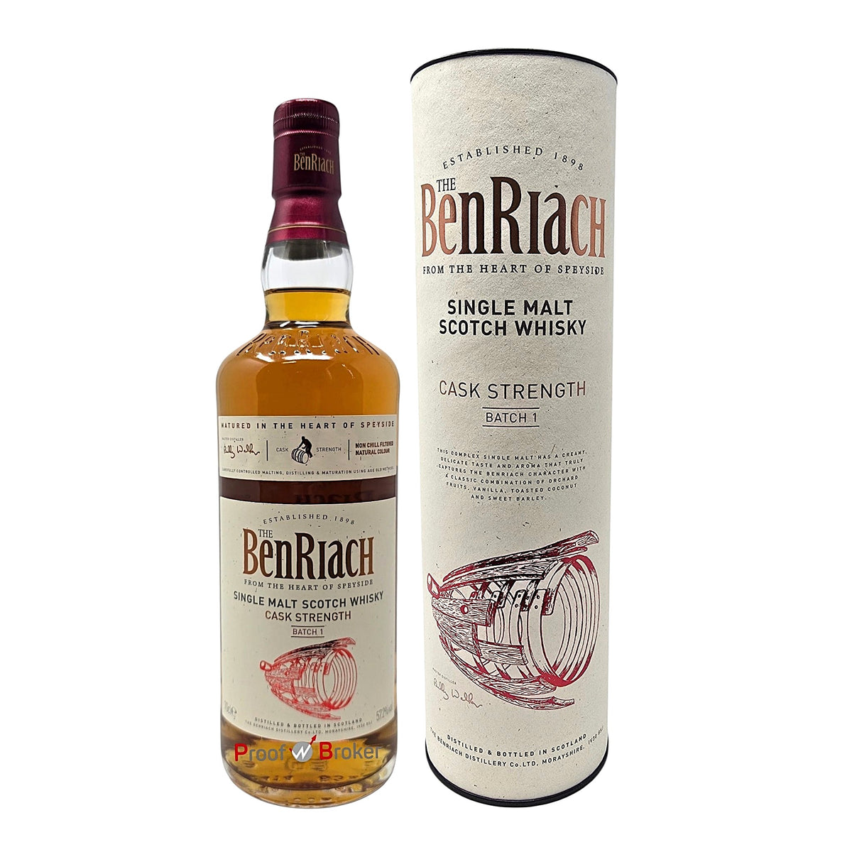 BenRiach Cask Strength 0,7 L