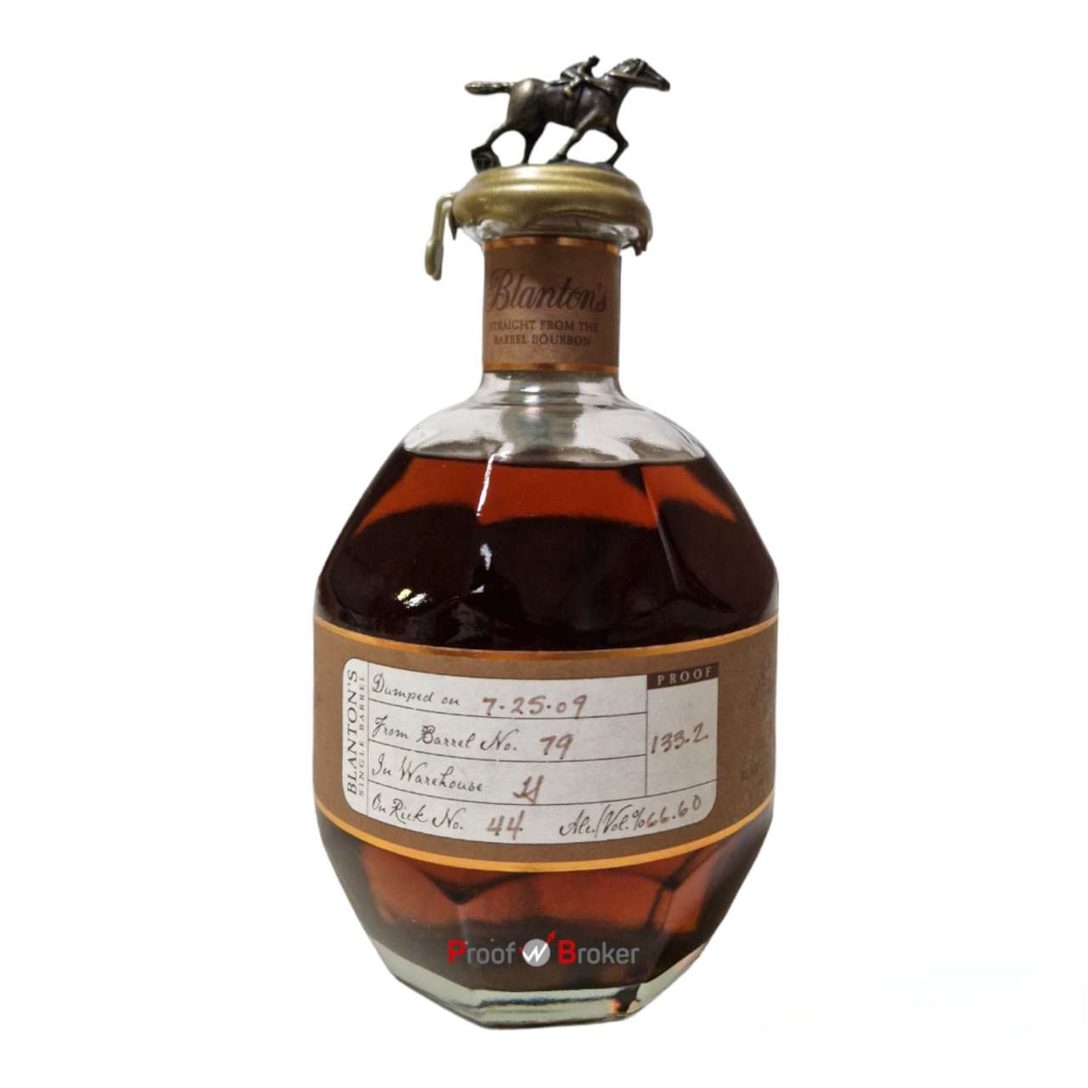 Blanton's Straight From The Barrel Bottled 2009 0,7 L