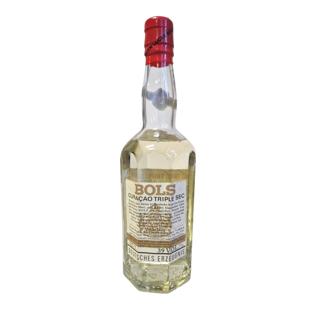 Bols Curacao Triple Sec Bottled 1970s 0,5 L