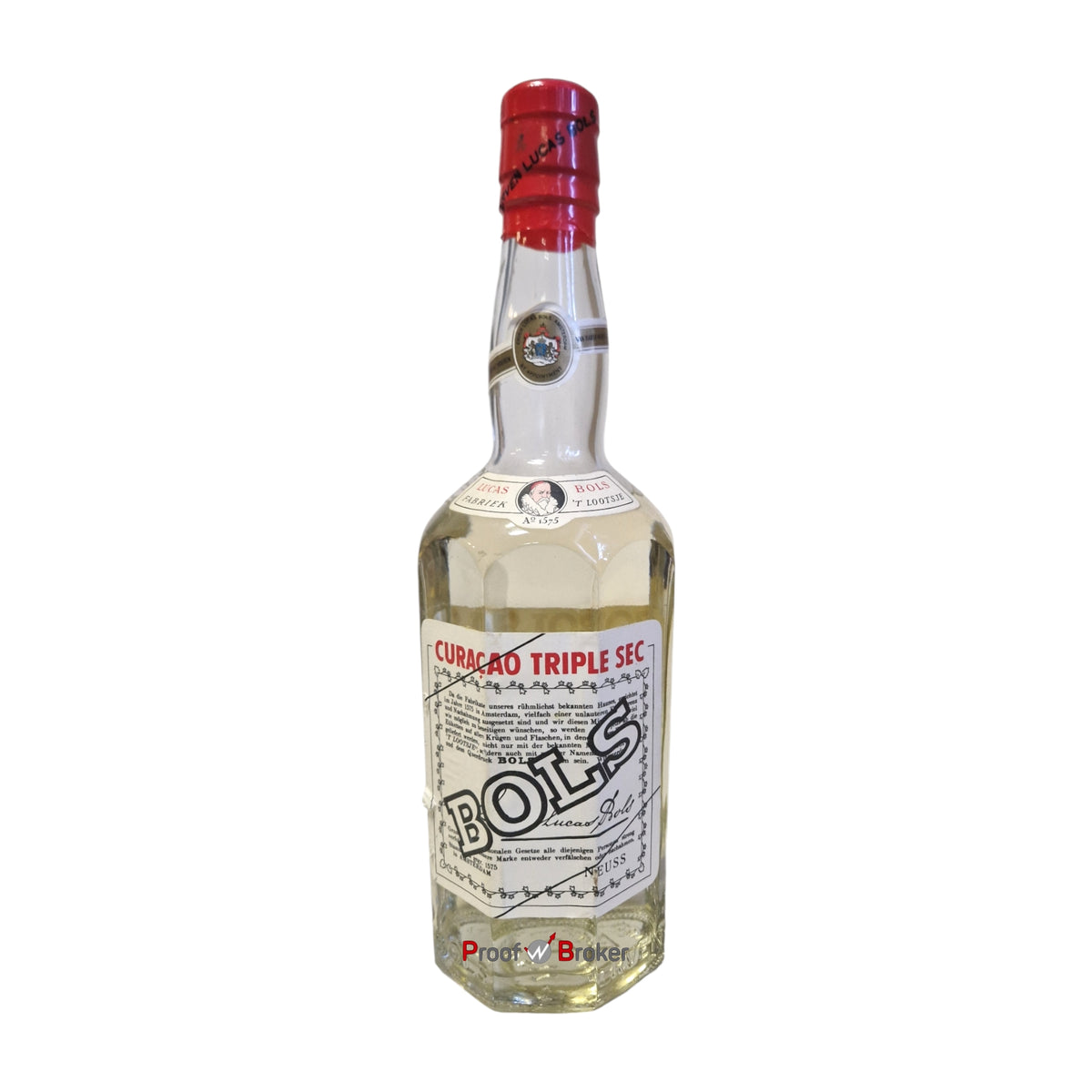 Bols Curacao Triple Sec Bottled 1970s 0,5 L