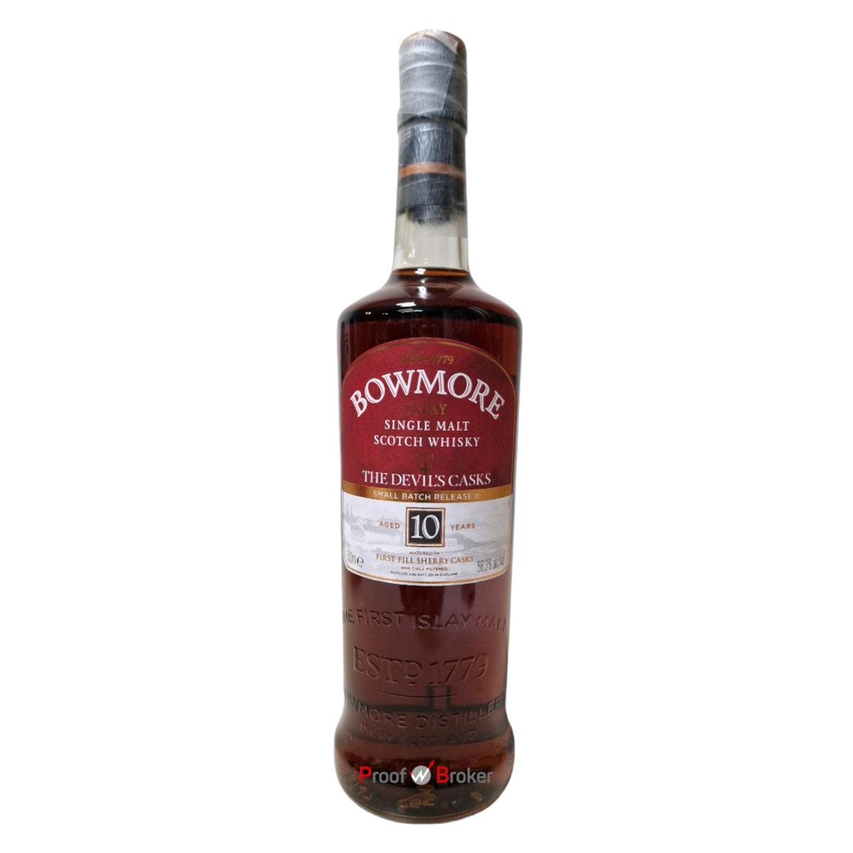 Bowmore 10 Year Old The Devil&#39;s Casks Batch II 0,7 L