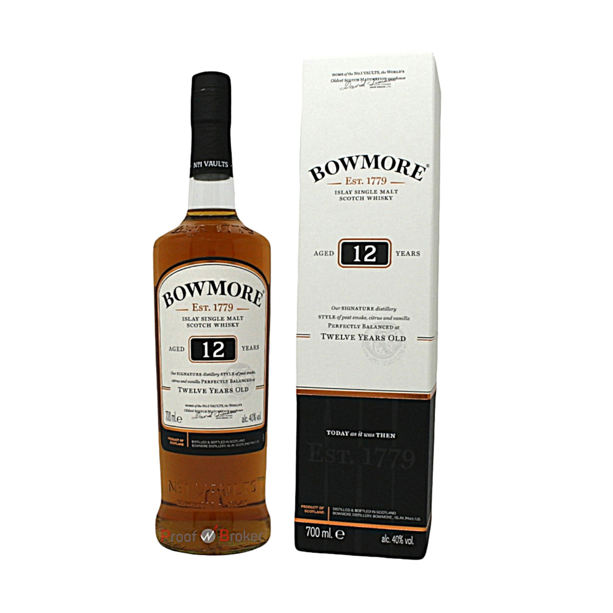 Bowmore 12 Years Islay Single Malt Scotch Whisky 0,7 L
