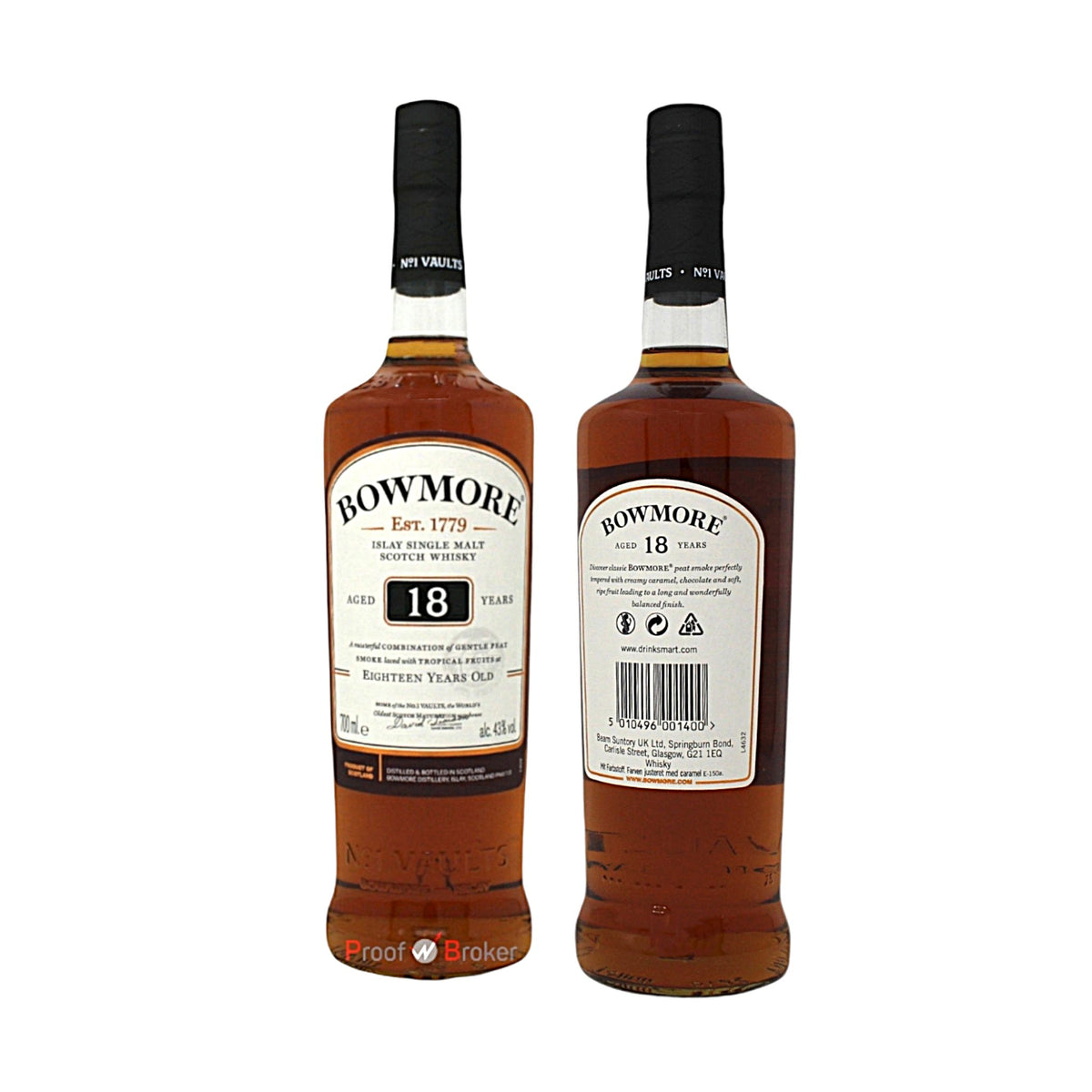 Bowmore 18 Years Islay Single Malt Scotch Whisky 0,7 L