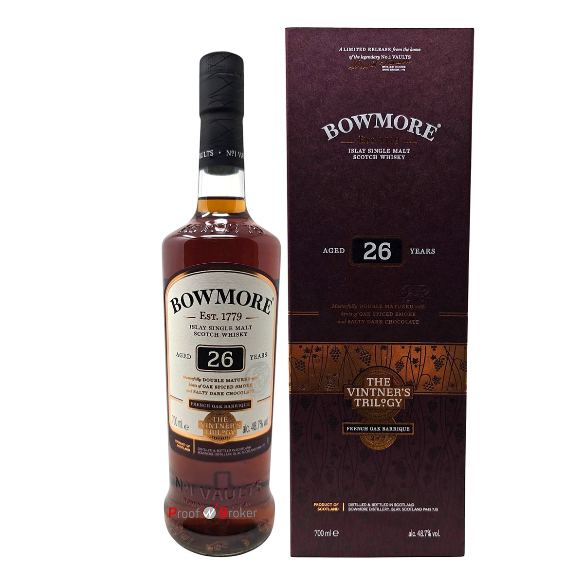 Bowmore 26 Years The Vintner´S Trilogy French Oak 0,7 L