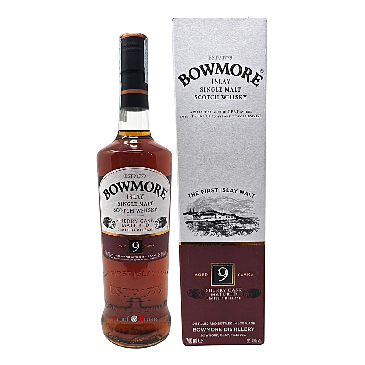 Bowmore 9 Years Sherry Cask Limited Release 0,7 L