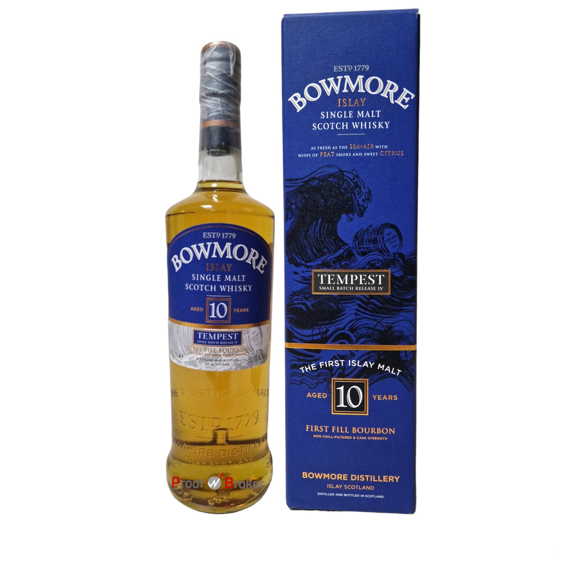 Bowmore Tempest 10 Years Small Batch Release No.4 0,7 L