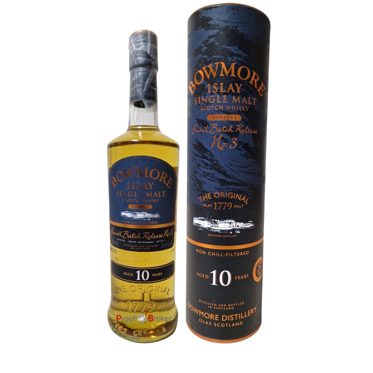 Bowmore Tempest 10 Years Small Batch Release No.3 0,7 L