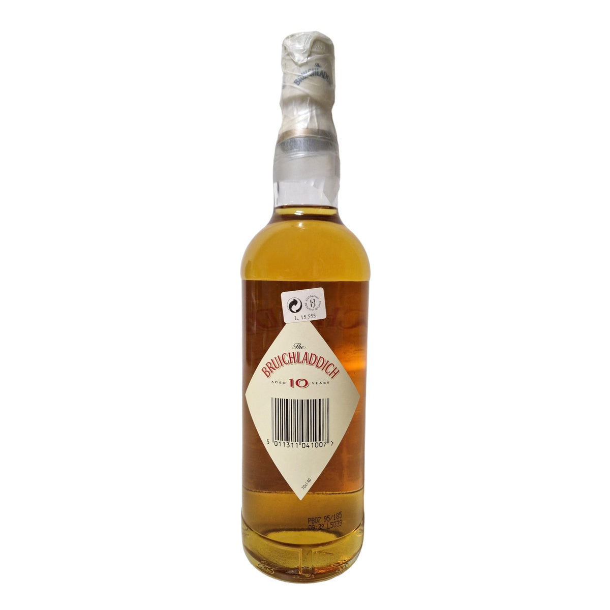 Bruichladdich 10 Years Old Cream Label Red Letters 0,7 L