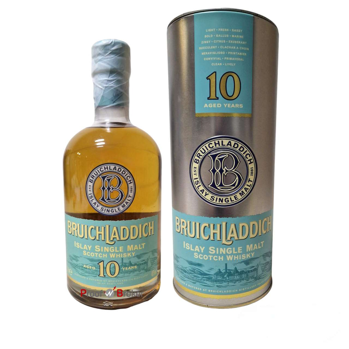 Bruichladdich 10 Years Old Presentation 0,7 L