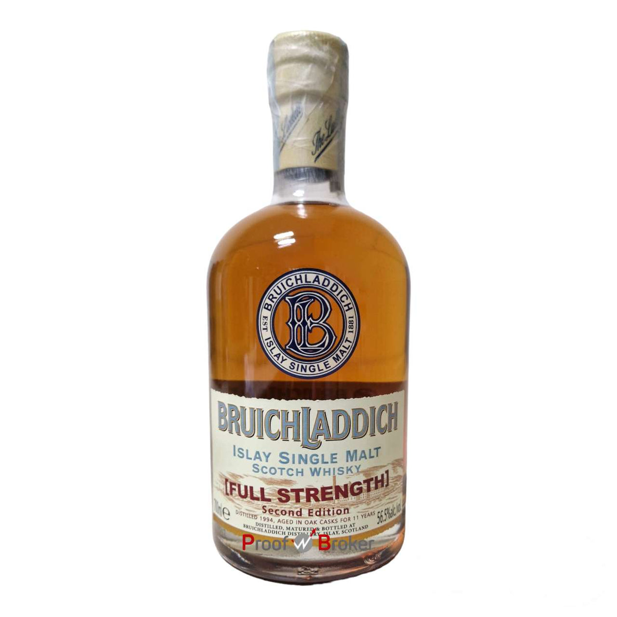 Bruichladdich 1994 Full Strength Second Edition 0,7 L
