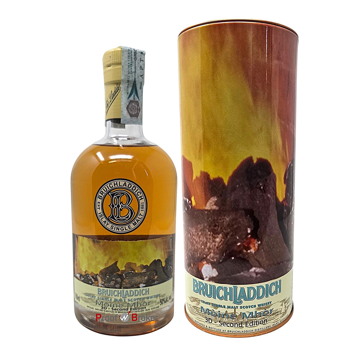 Bruichladdich 3D Second Edition Moine Mhor 0,7 L