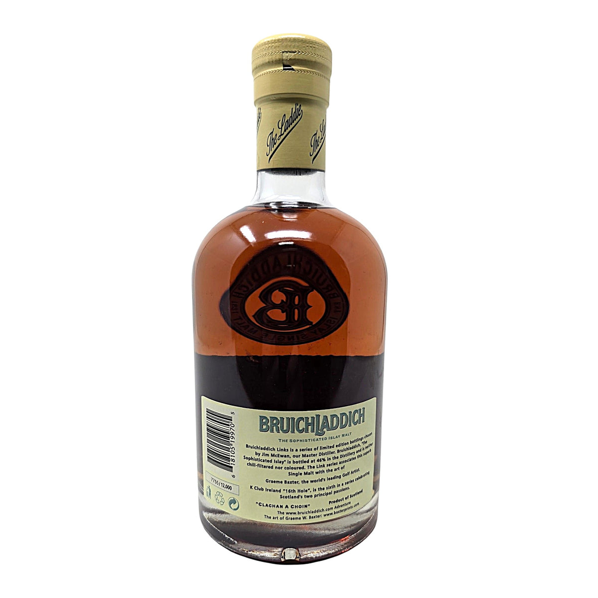 Bruichladdich K Club Ireland 16Th Hole 14 Years Single Malt Scotch Whisky 0,7 L