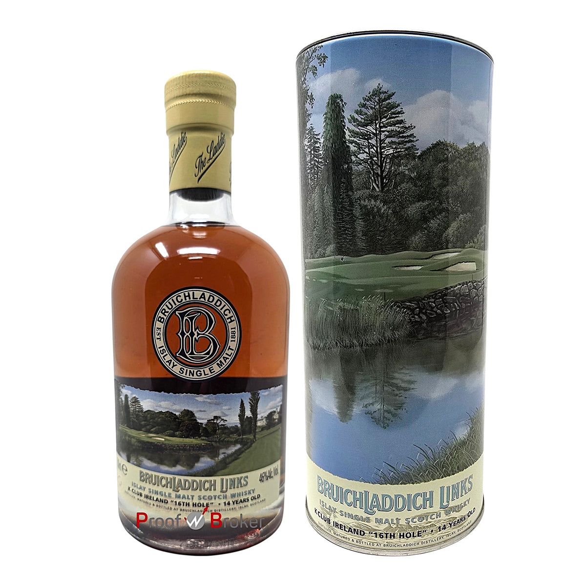 Bruichladdich K Club Ireland 16Th Hole 14 Years Single Malt Scotch Whisky 0,7 L