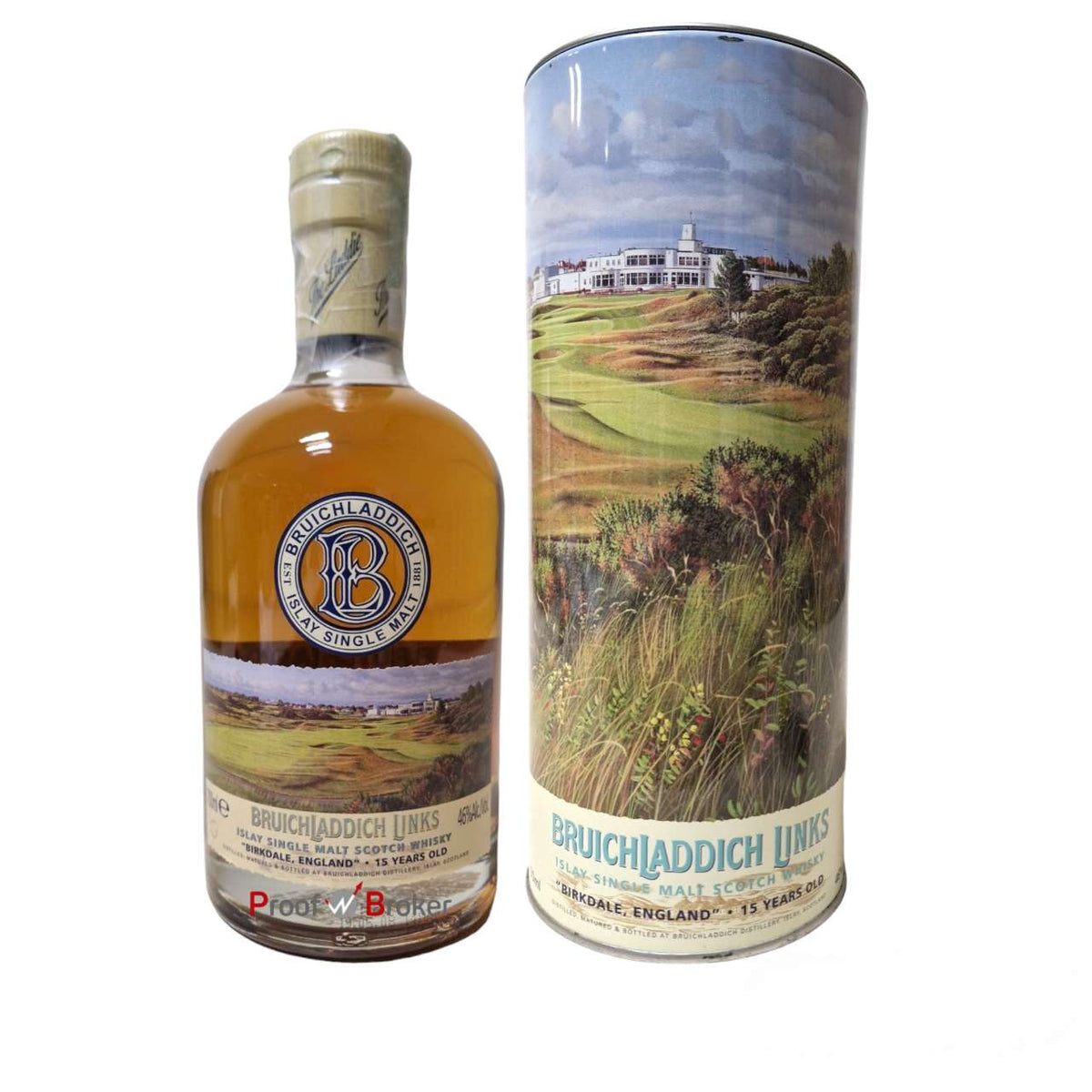 Bruichladdich Links Birkdale 15 Years Old 0,7 L