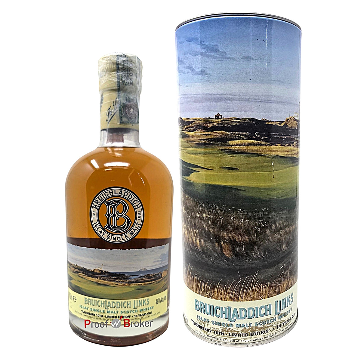 Bruichladdich Links Turnberry 10Th Bottle No.(88) 14 Years Old 0,7 L