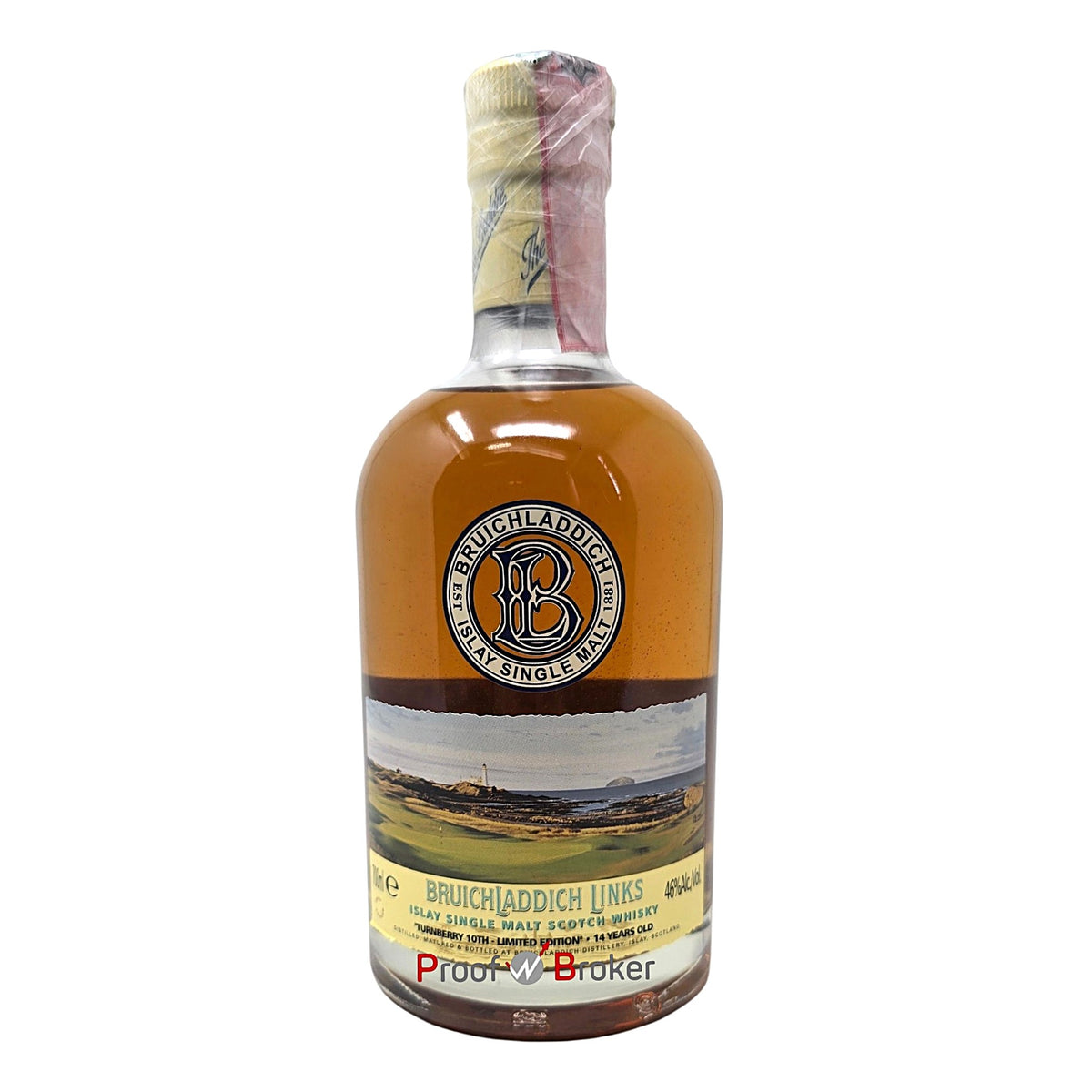 Bruichladdich Links Turnberry 10Th Bottle No.(91) 14 Years Old 0,7 L