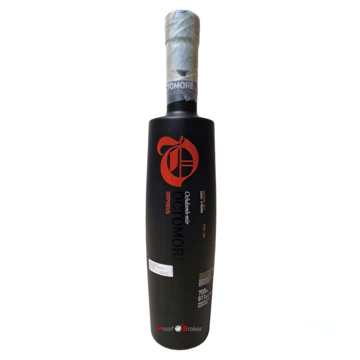 Bruichladdich Octomore 02.2 Orpheus 5 Years 140 PPM 0,7 L
