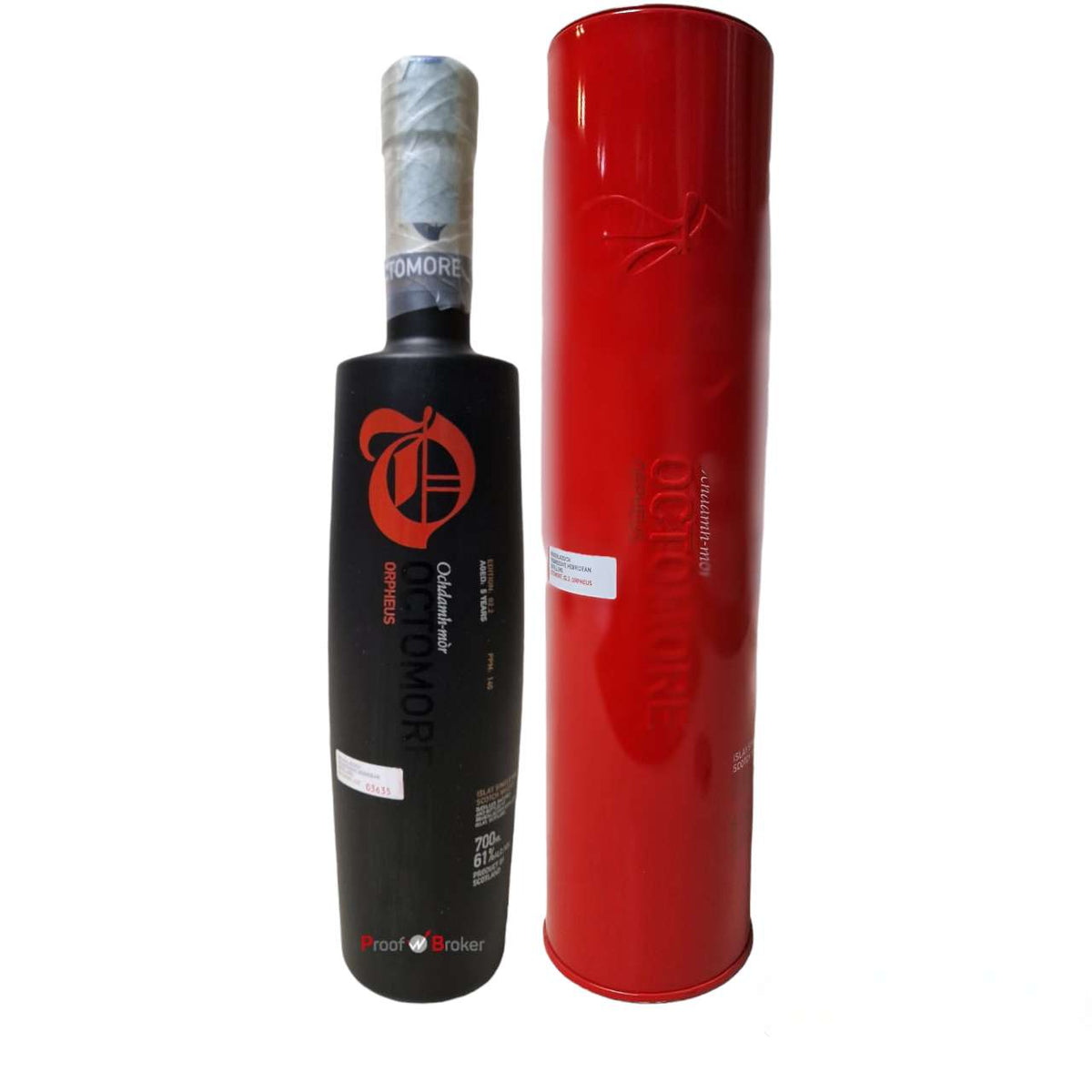 Bruichladdich Octomore 02.2 Orpheus 5 Years 140 PPM 0,7 L