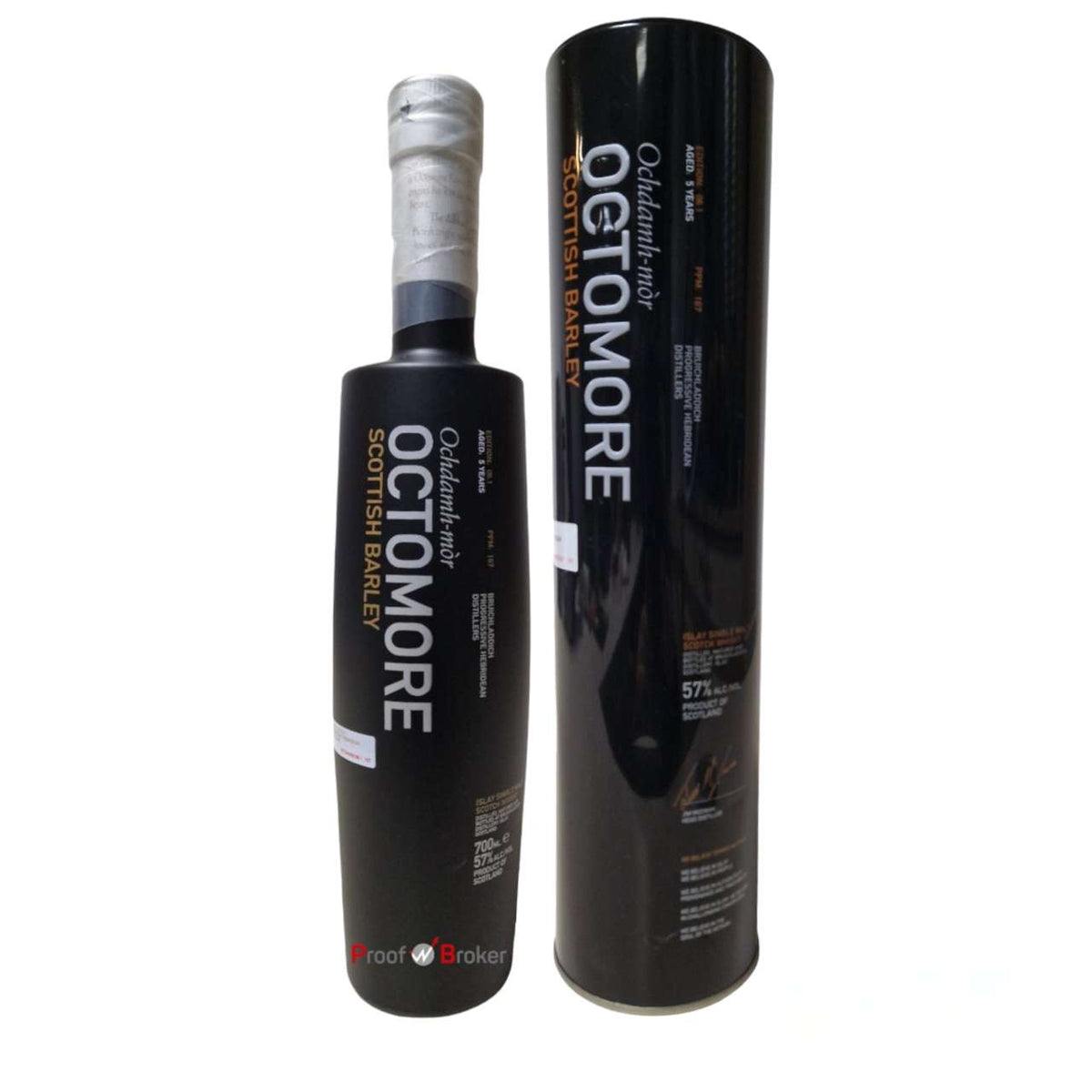 Bruichladdich Octomore 06.1 Scottish Barley 5 Years 167 PPM 0,7 L