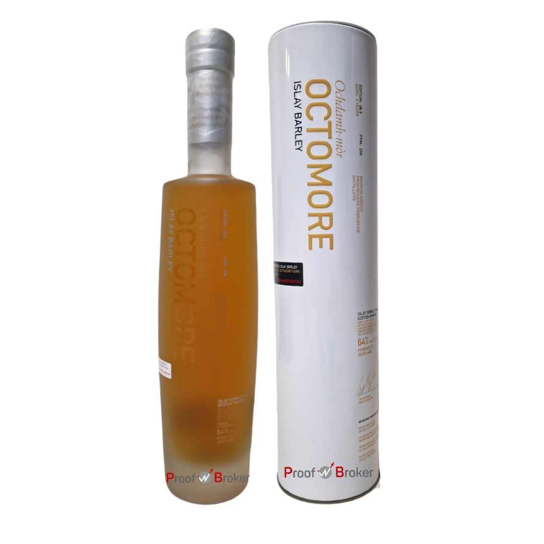 Bruichladdich Octomore 06.3 Islay Barley 5 Years 258 PPM 0,7 L