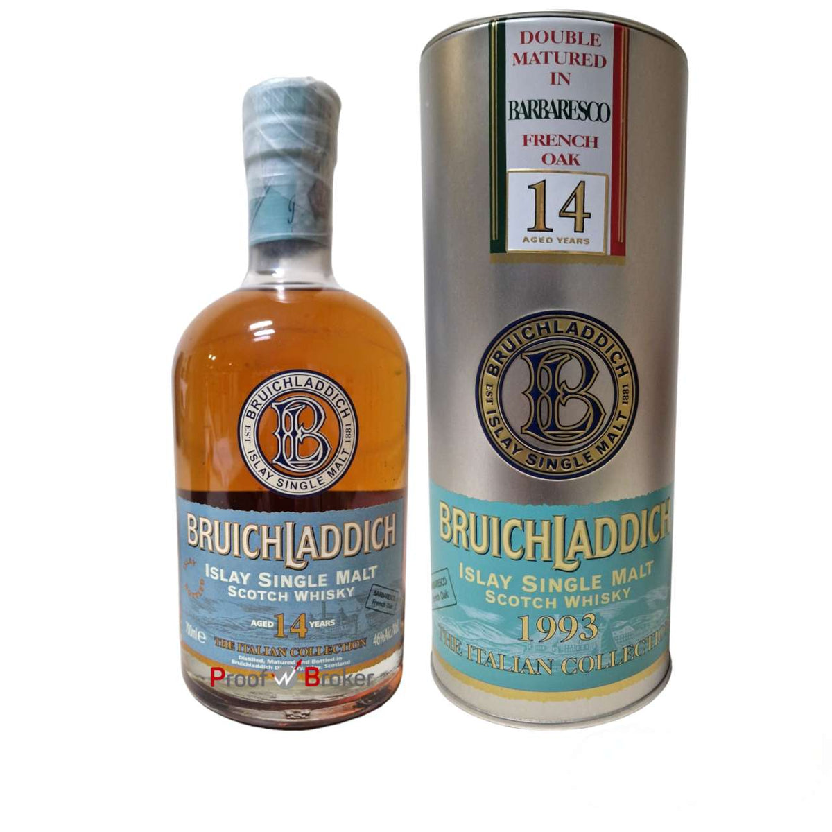 Bruichladdich The Italian Collection Barbaresco French Oak 14 Years 0,7 L