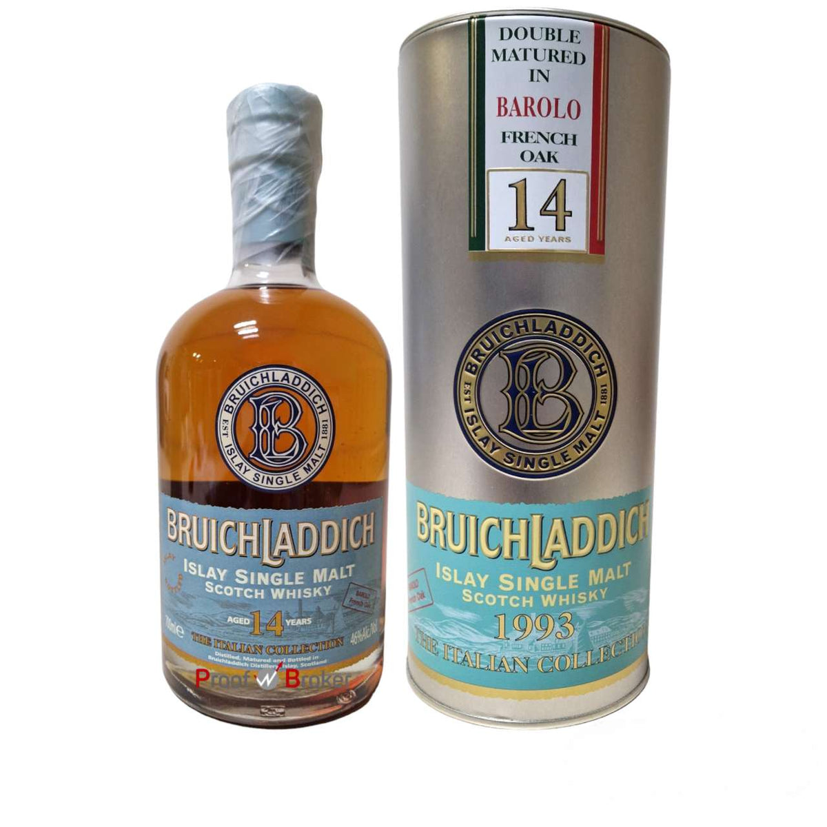 Bruichladdich The Italian Collection Barolo French Oak 14 Years 0,7 L