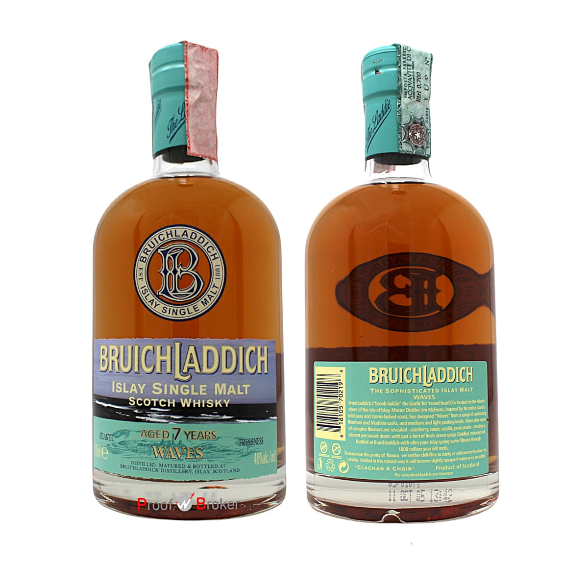 Bruichladdich Waves 7 Years Old 1st Edition 0,7 L