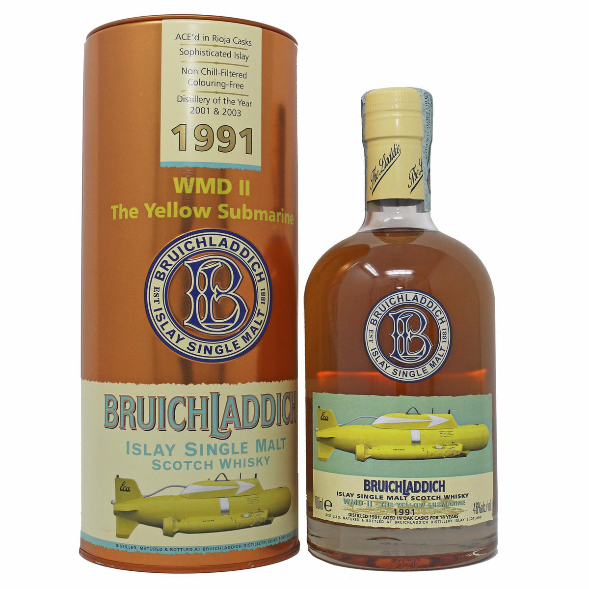 Bruichladdich The Yellow Submarine WMD II 0,7 L