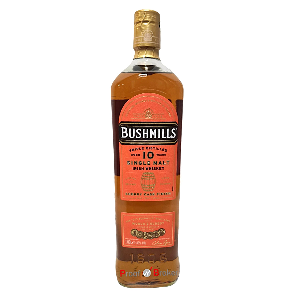 Bushmills 10 Years Sherry Cask Finish 1,0 L