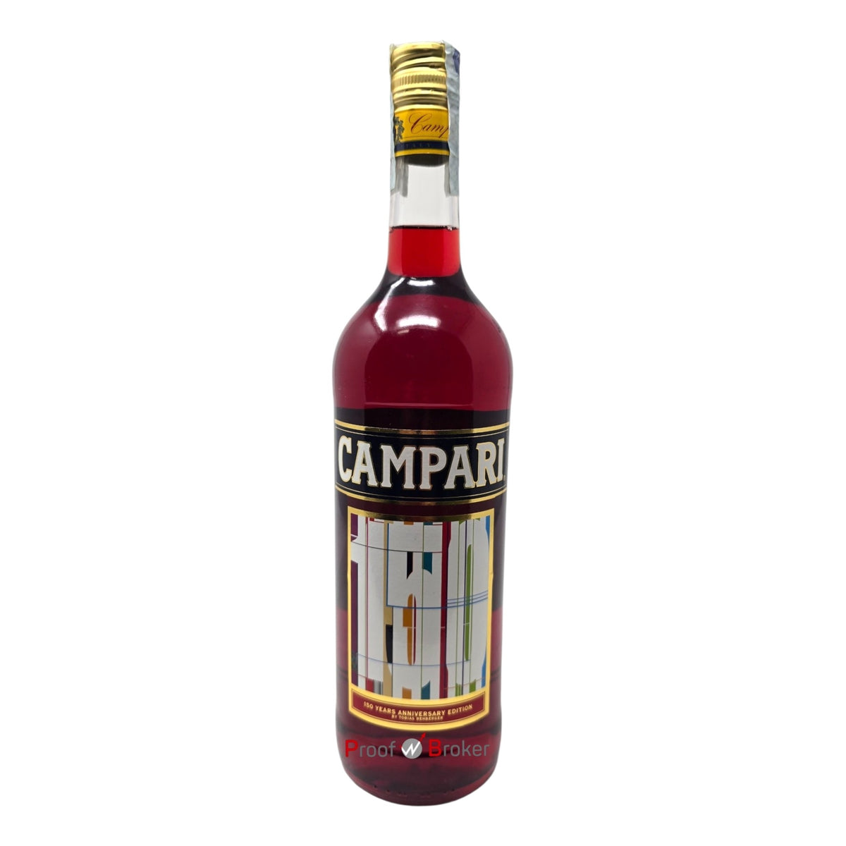 Campari Bitter Aperitif 150 Years Anniversary Edition By Tobias Rehberger 1,0 L