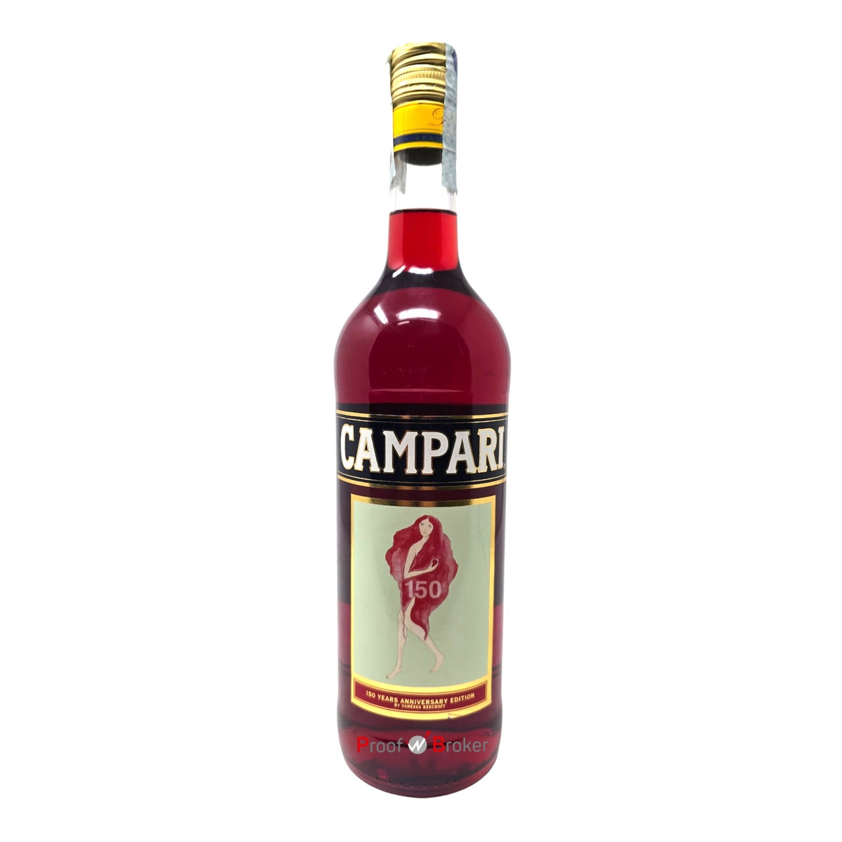 Campari Bitter Aperitif 150 Years Anniversary Edition By Vanessa Beecroft 1,0 L