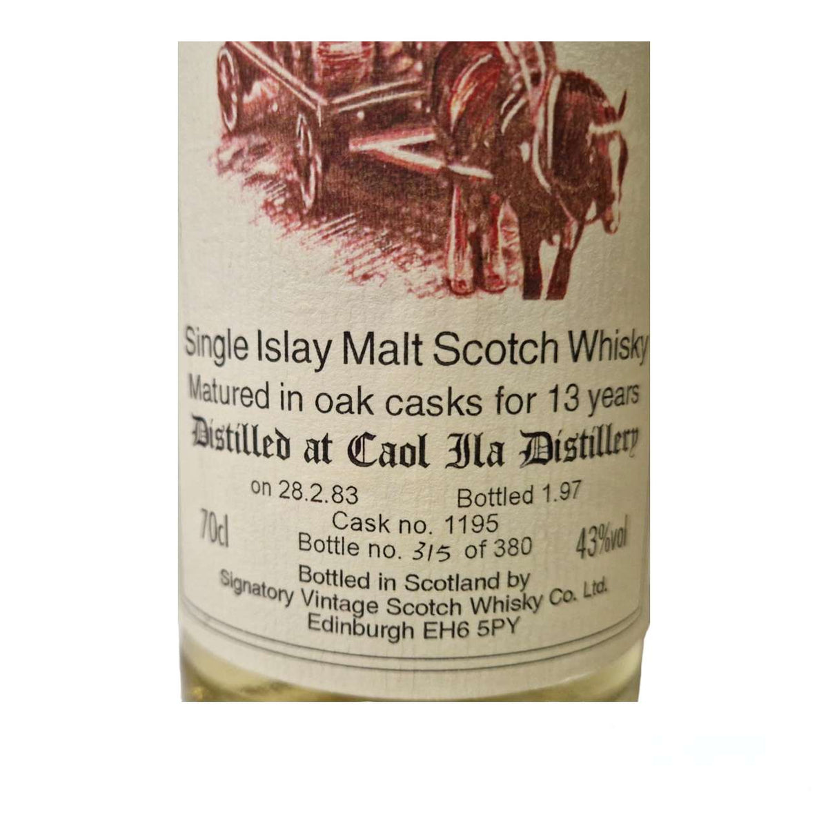 Caol Ila 1983 Signatory Vintage Collection 0,7 L